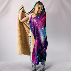 Galaxy Yoga Hooded Blanket