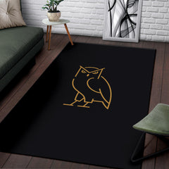 Mpire Gold Owl - Vertical Area Rug