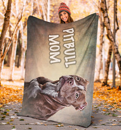 Pitbull Mom - Artist Proof Blanket