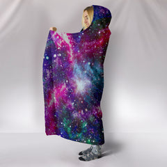 Galaxy Yoga Hooded Blanket