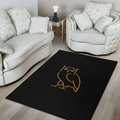 Mpire Gold Owl - Vertical Area Rug