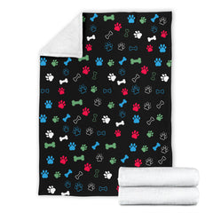 Dog lover fleece blanket