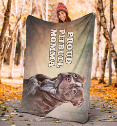 PPH Proud Pitbull Mom Blanket (Example)