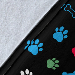 Dog lover fleece blanket