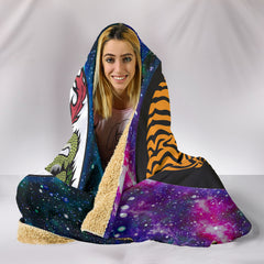 Yoga Animals Hooded Blanket
