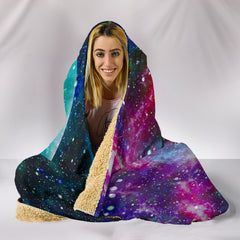 Galaxy Yoga Hooded Blanket