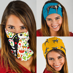 Say of the Dead Skeleton Dogs Headband 3 Pack