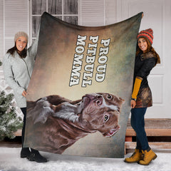 PPH Proud Pitbull Mom Blanket (Example)