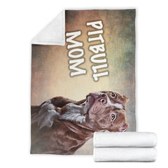 Pitbull Mom - Artist Proof Blanket