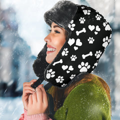 Women's Paw Prints Trapper Hat