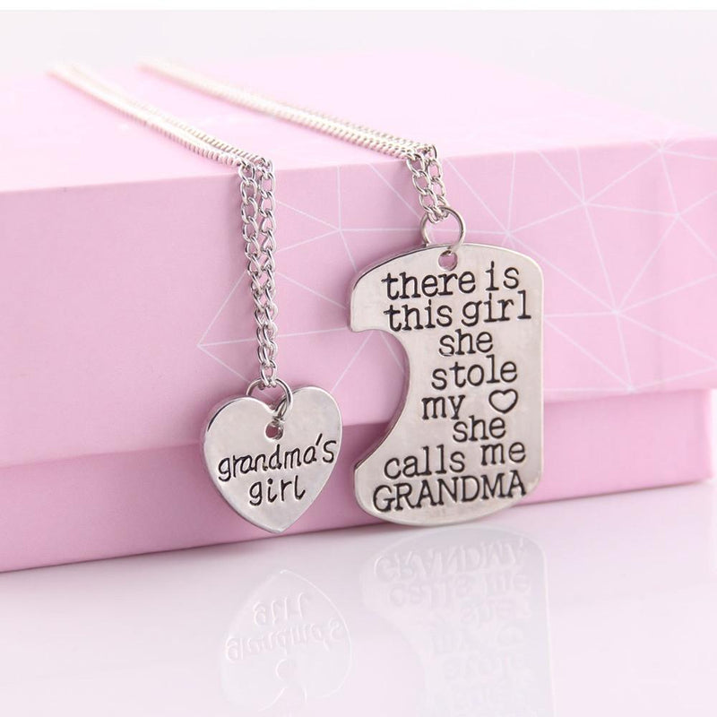 Grandma's Girl Heart Necklace Offer