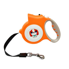 High Quality Automatic Retractable Dog Leash LED Light